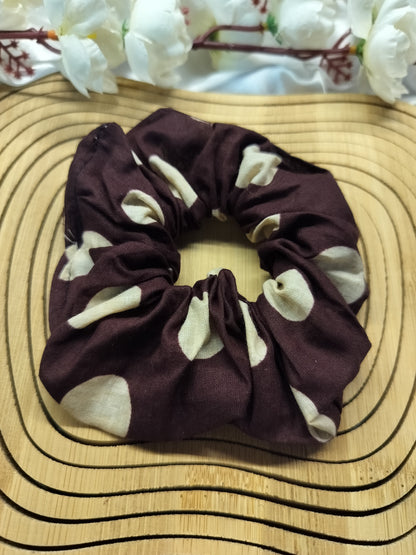 Printed Cotton Scrunchies