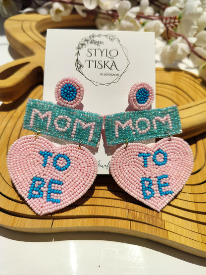 Mom To Be Statement Earrings