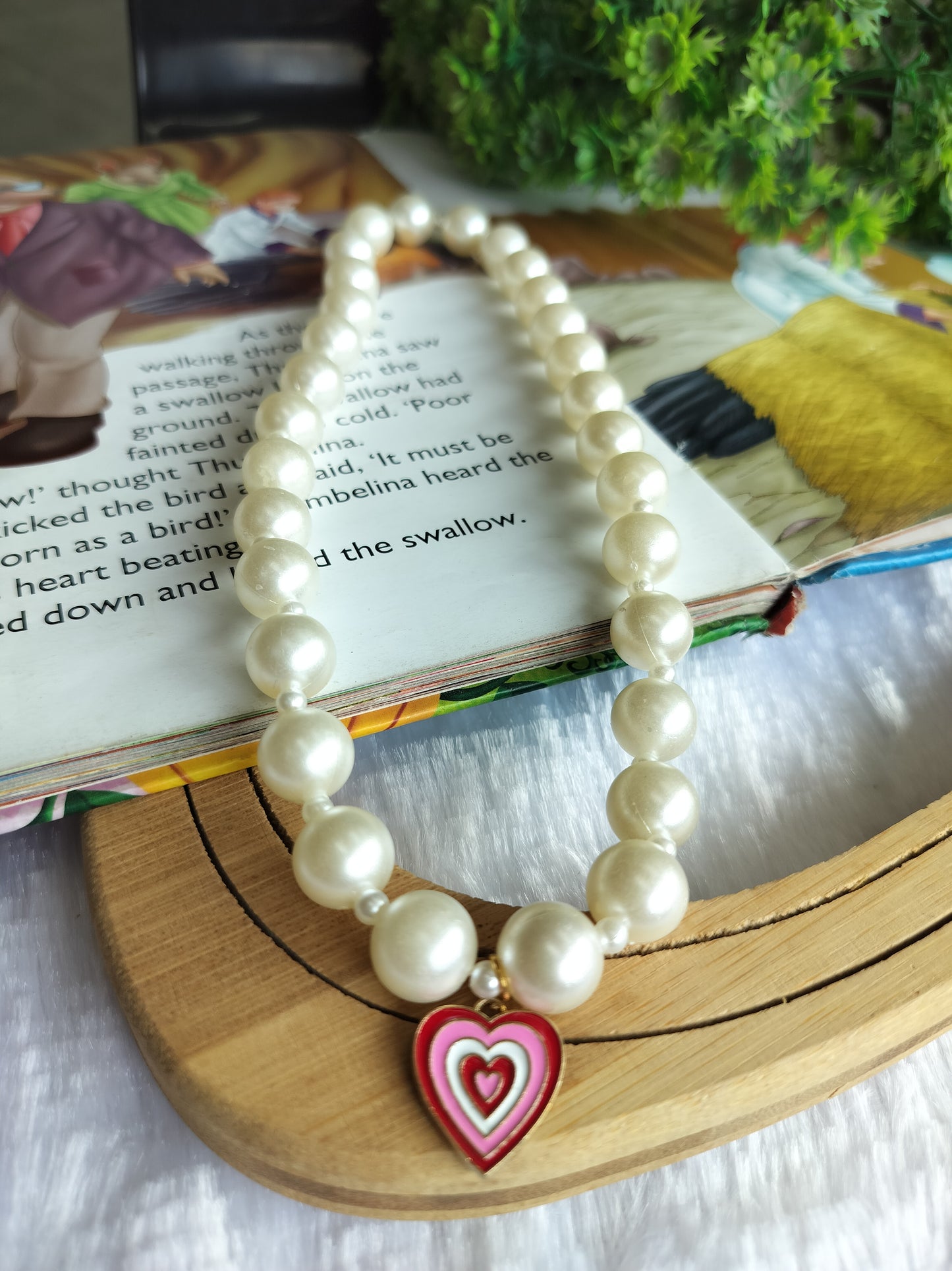 Hand Knotted Pearl Necklace