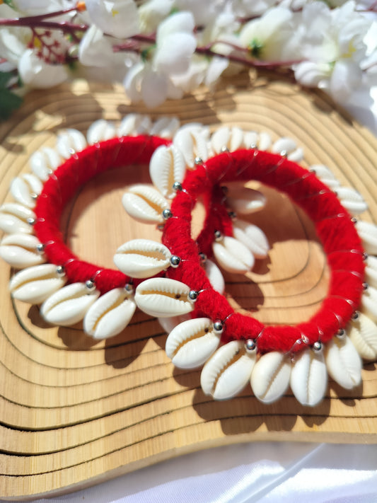 Sunehari Shell Bangles