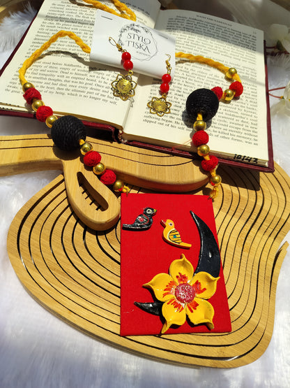 Kartiki Terracotta Necklace Set