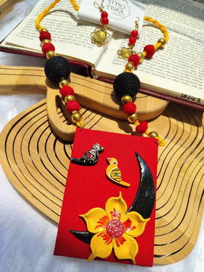 Kartiki Terracotta Necklace Set