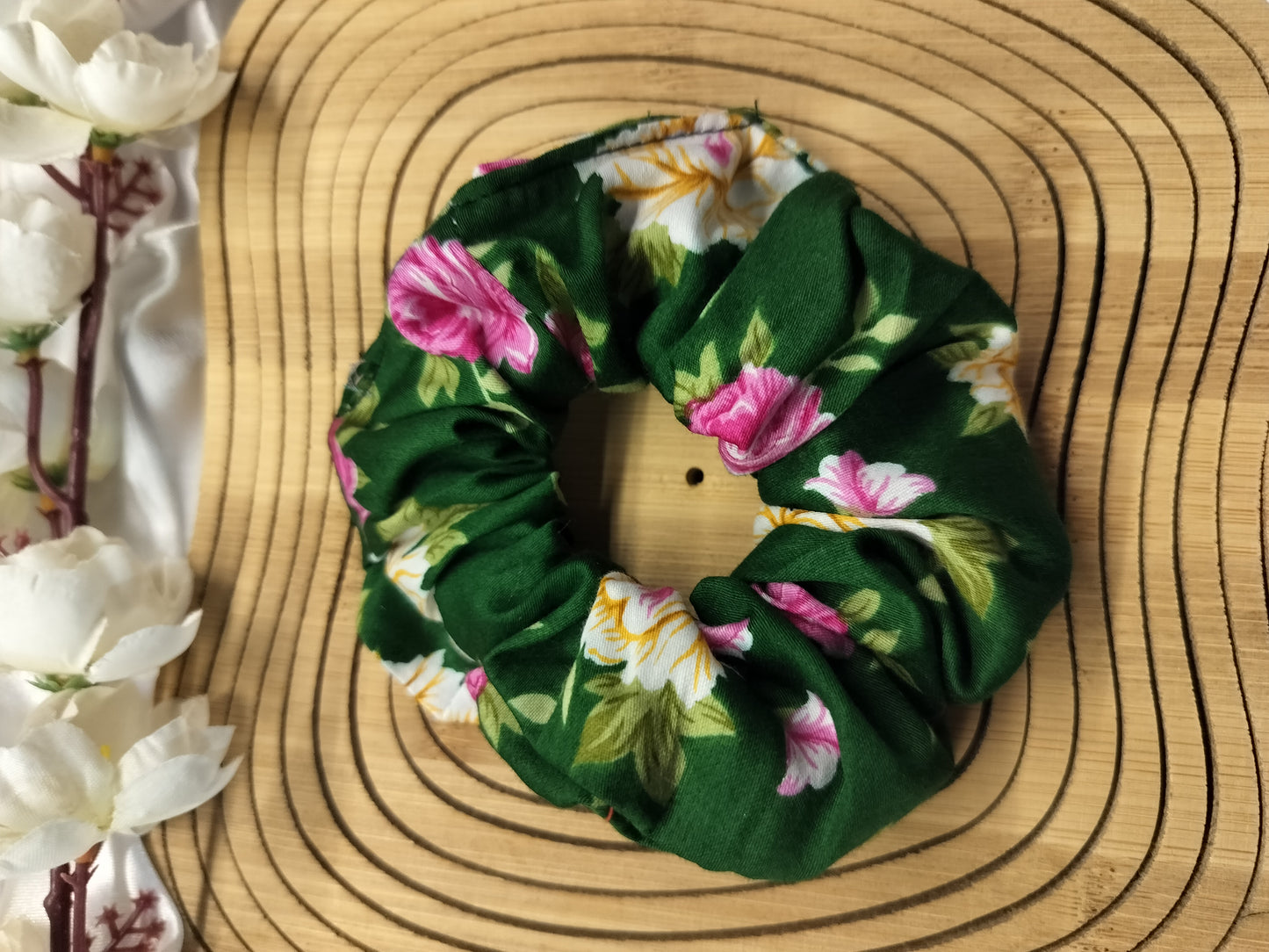 Printed Cotton Scrunchies