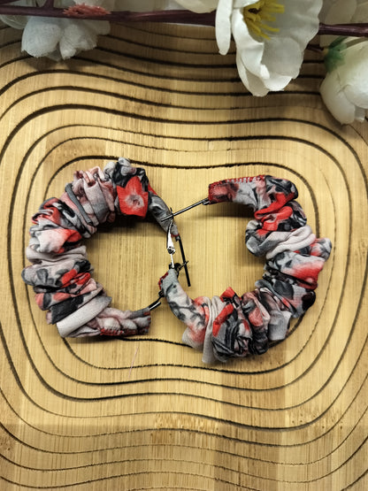 Handmade Printed Hoops