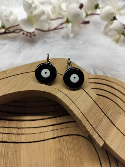 Evil Eye Clip On Earrings