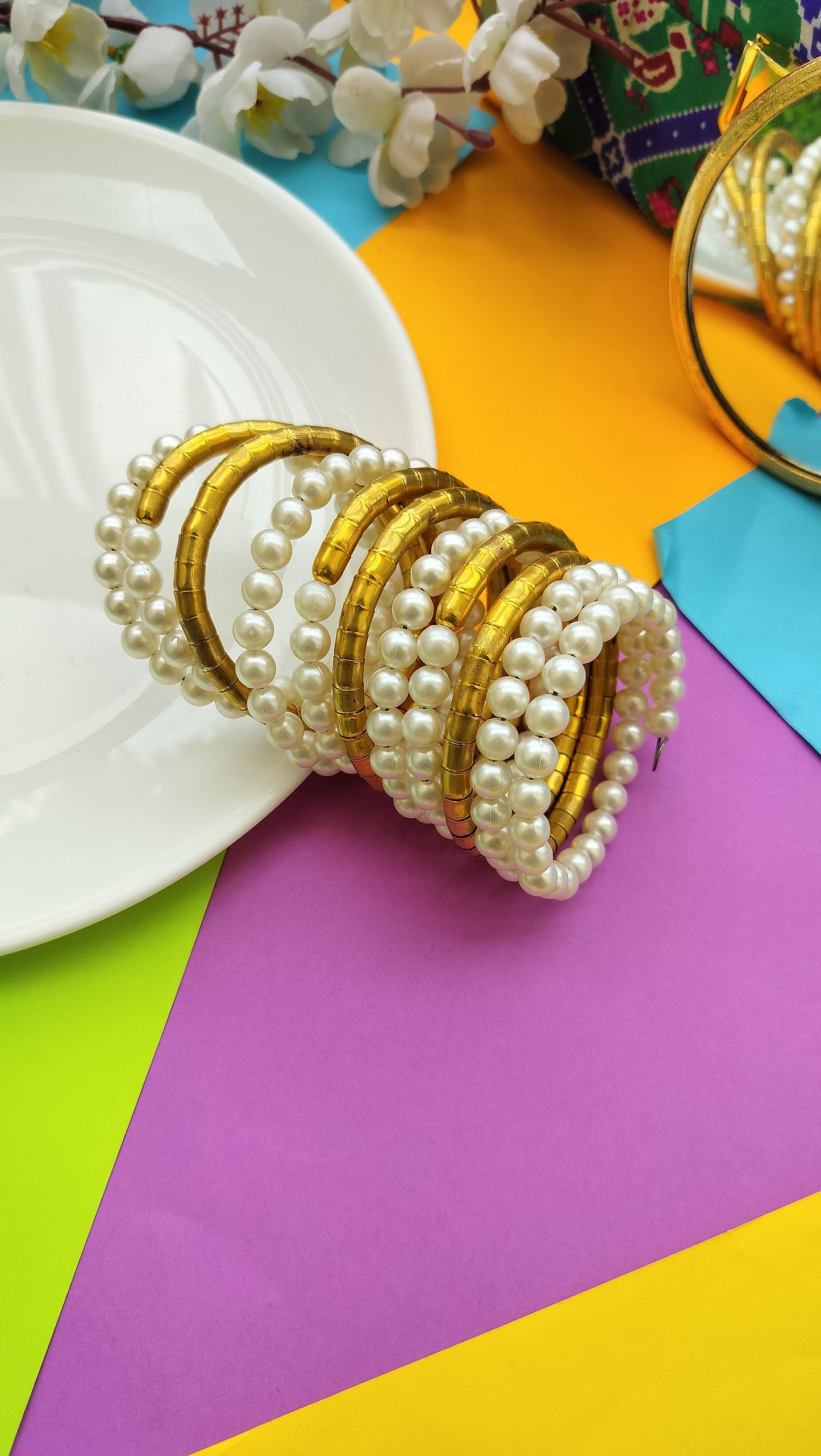 Rakshabandhan Special Pearl Squirrel Bangles